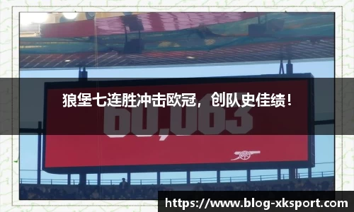 狼堡七连胜冲击欧冠，创队史佳绩！