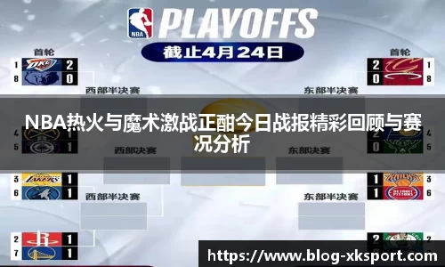 NBA热火与魔术激战正酣今日战报精彩回顾与赛况分析