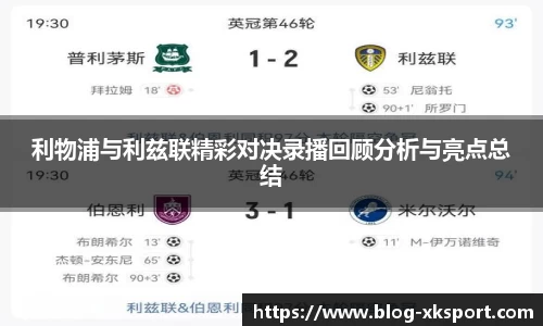 利物浦与利兹联精彩对决录播回顾分析与亮点总结